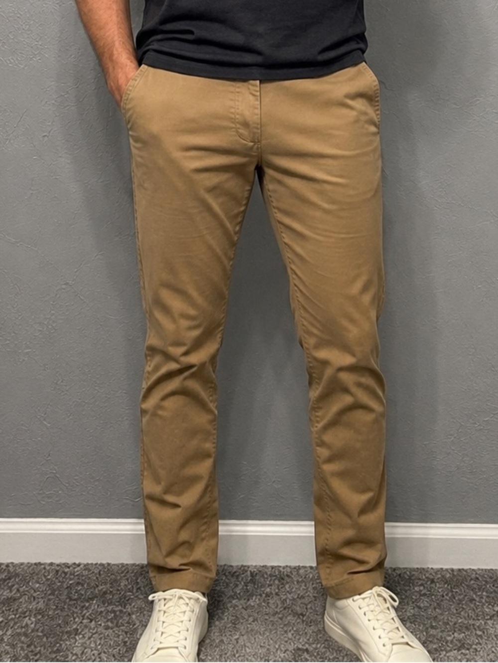 Taylor Stitch Democratic Chino Pants Tan 32x31 Slim Classic Mens